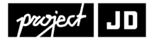 Project JD logo - svart versjon.